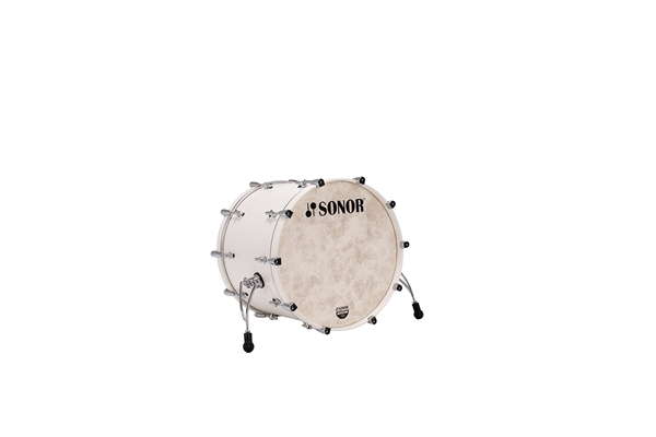 Sonor - Momentum Grancassa 22x17.25 in Acero - Satin Pure White Sonor - Momentum Grancassa 22x17.25 in Acero - Satin Pure White