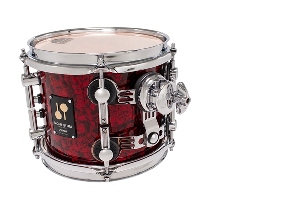 Sonor - Momentum Tom 08x07 in Acero - Red Pearl