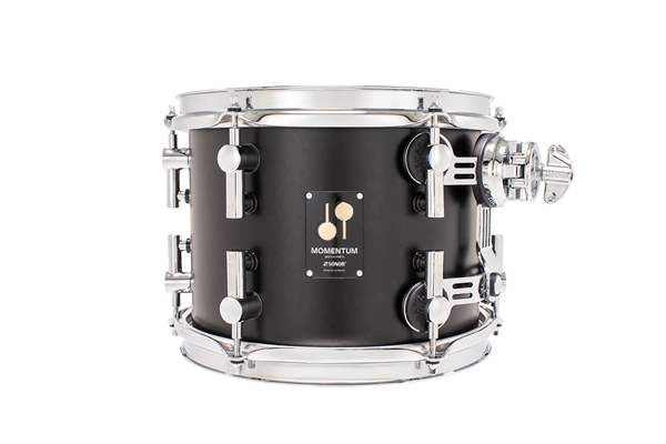 Sonor - Momentum Tom 10x7.75 in Faggio - GT Black Sonor - Momentum Tom 10x7.75 in Faggio - GT Black