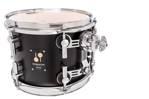 Sonor - Momentum Tom 10x7.75 in Acero - GT Black Sonor - Momentum Tom 10x7.75 in Acero - GT Black