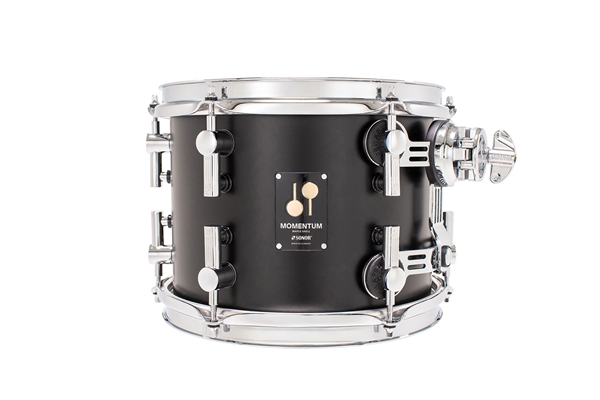 Sonor - Momentum Tom 10x7.75 in Acero - GT Black Sonor - Momentum Tom 10x7.75 in Acero - GT Black
