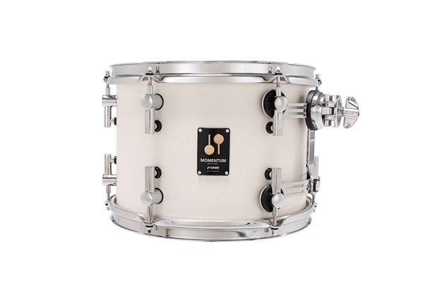 Sonor - Momentum Tom 12x8.5 in Acero - Satin Pure White Sonor - Momentum Tom 12x8.5 in Acero - Satin Pure White