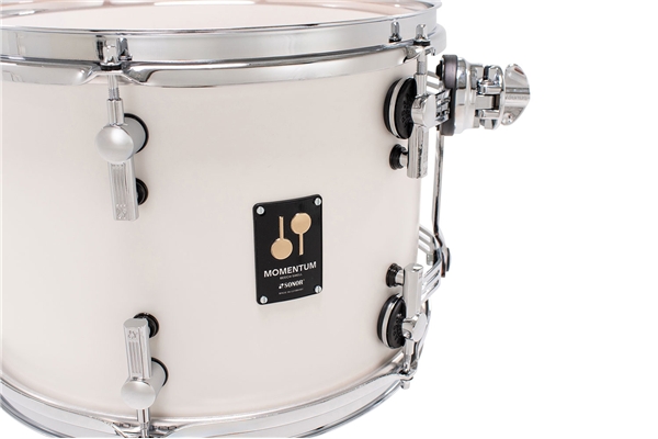 Sonor - Momentum Tom 13x9.25 in Faggio - Satin Pure White Sonor - Momentum Tom 13x9.25 in Faggio - Satin Pure White