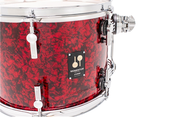 Sonor - Momentum Tom 13x9.25 in Acero - Red Pearl