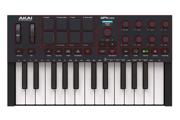 Akai Professional - MPK mini 4 Black Akai Professional - MPK mini 4 Black