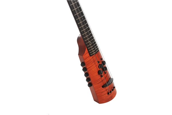 NS Design - CR4 Omni Bass Fretted 4 Amber Stain