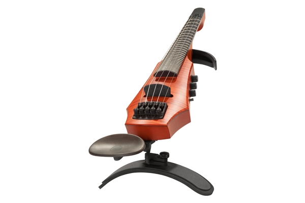 NS Design - CR5 Fretted Electric Violin 5 Amber Stain