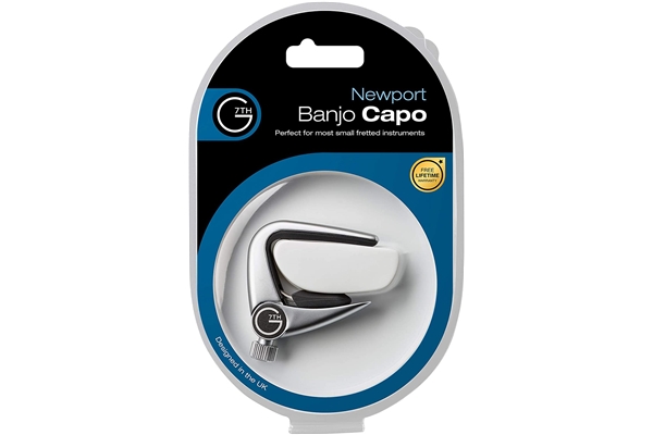 G7TH - Newport Banjo-Ukulele Silver Capo