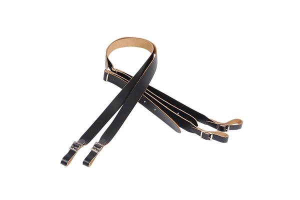 Levy's - M18-BLK Tracolla per Fisarmonica in pelle Black 1