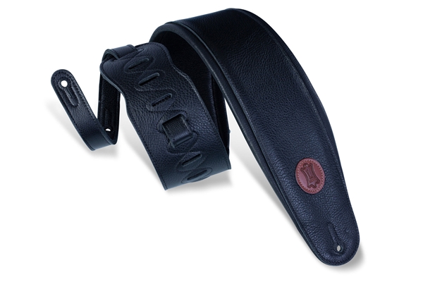 Levy's - MSS2-4-BLK Tracolla per basso in pelle Signature Black 4 1/2