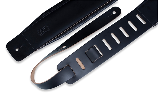 Levy's - DM1PD-BLK Tracolla in pelle Black 3