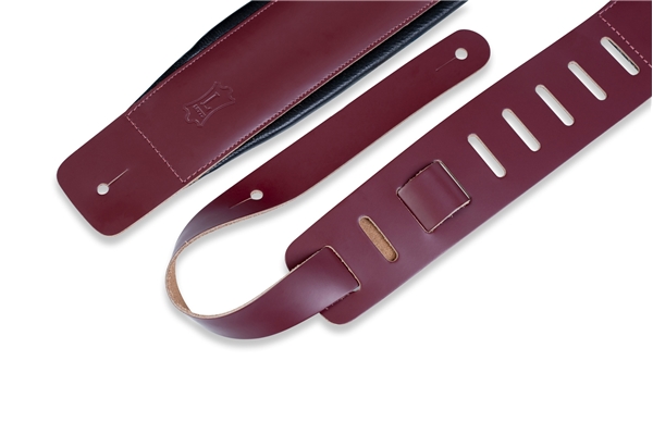Levy's - DM1PD-BRG Tracolla in pelle Burgundy 3