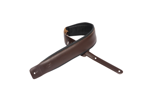 Levy's - DM1PD-DBR Tracolla in pelle Dark Brown 3
