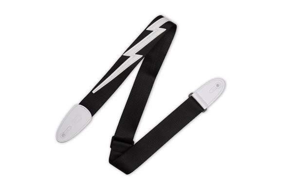 DM5-BLK Tracolla in polipropilene Lightning Bolt Black 2