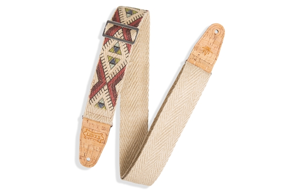 Levy's - MH8P-002 Tracolla in canapa Diamond Tribal 2