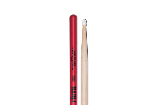 Vic Firth - 5BNVG - Bacchette American Classic con punta in nylon e Vic Grip