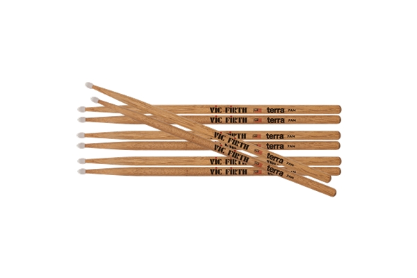 Vic Firth - 7ATN - Bacchette American Classic TERRA PACK 3+1