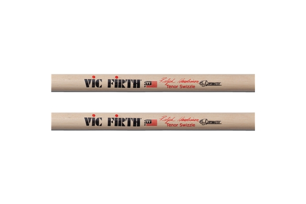 Vic Firth - SRHTSW - Corpsmaster Multi-Tenor Sticks Ralph Hardimon Swizzle Signature