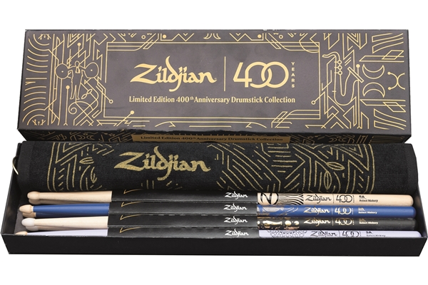 Zildjian - Limited Edition 400th Anniversary Drumstick Bundle