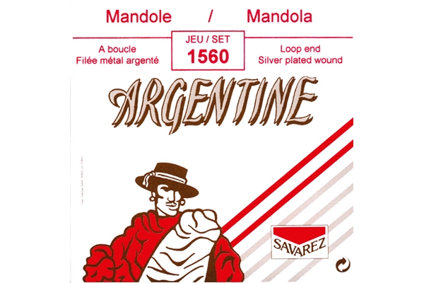 Argentine - 1560L Set 8 Corde Loop End Mandola