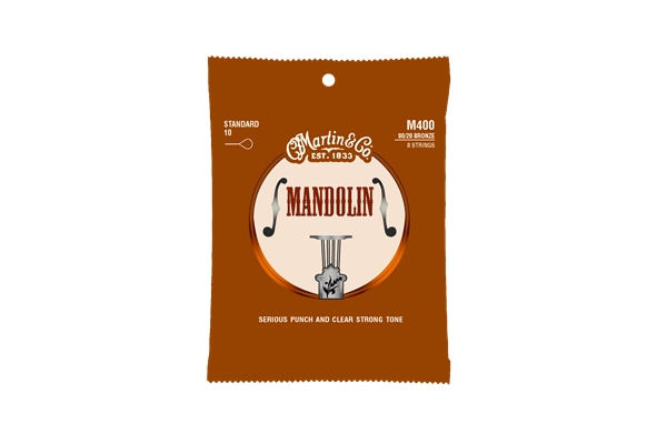 Martin & Co. - M400 Mandolin Strings Standard 80/20 Bronze