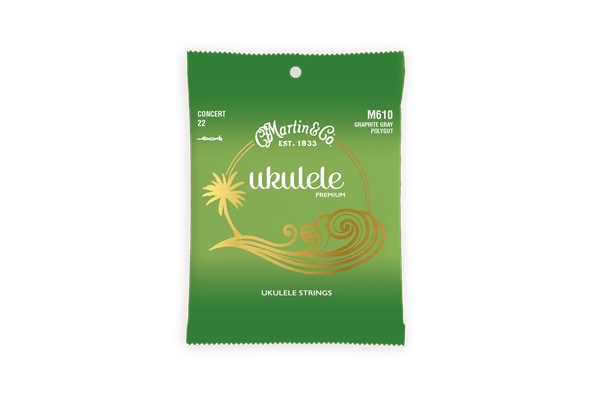 Martin & Co. - M610 Ukulele Premium Strings Concerto Polygut 22.8-23.6