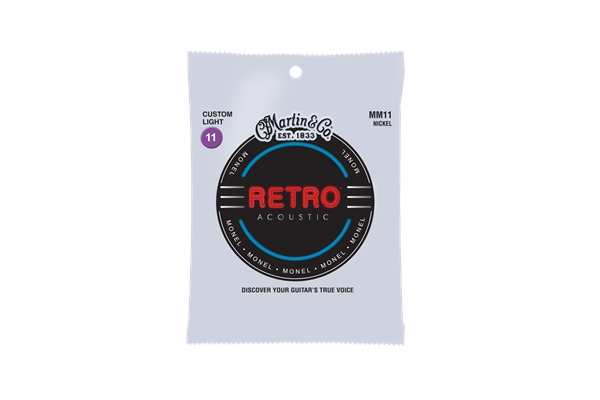Martin & Co. - MM11 Retro Acoustic Custom Light Monel Wound 11-52