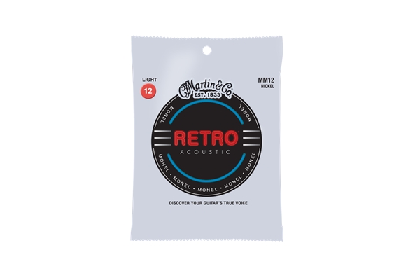 Martin & Co. - MM12 Retro Acoustic Light Monel Wound 12-54