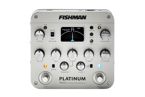 Fishman - Platinum Pro EQ/DI Analog Preamp (PRO-PLT-201)