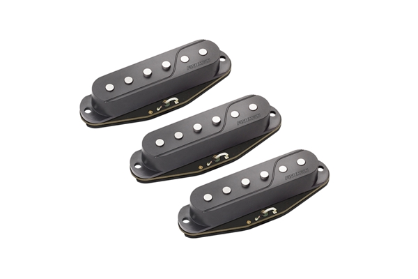Fluence Single Width Pickup Strat® Set/3 Black