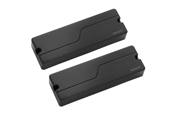 Fishman - Fluence Bass Soapbar Black Plastic set/2 6 Corde (PRF-BS6-SB2)