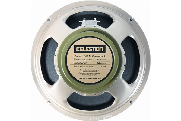 Celestion - Classic G12M Greenback 25W 16ohm
