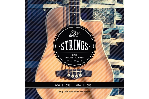Eko Guitars - Corde Basso Acustico Bronze 40-96 Medium Set/4