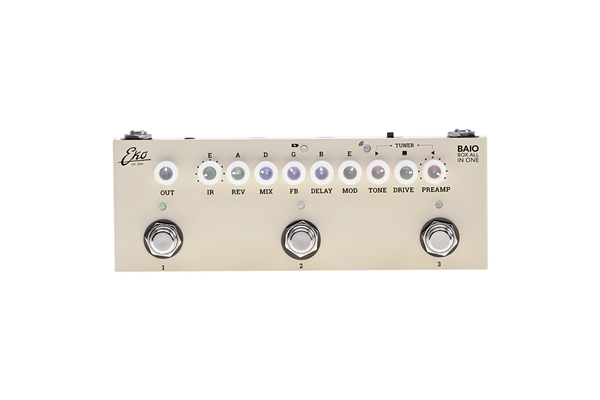 Eko Guitars - BAIO Pedale Multieffetto con IR integrati