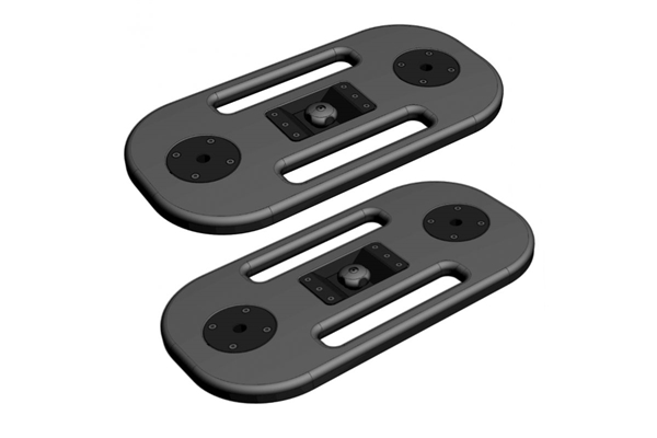 Twin speaker holder