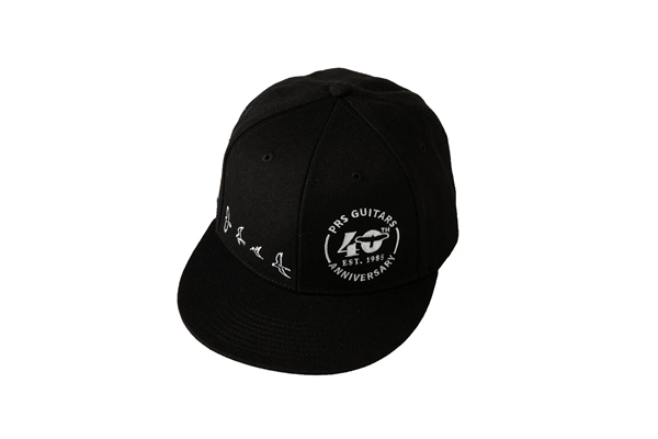 PRS - 40th Anniversary Baseball Hat Black