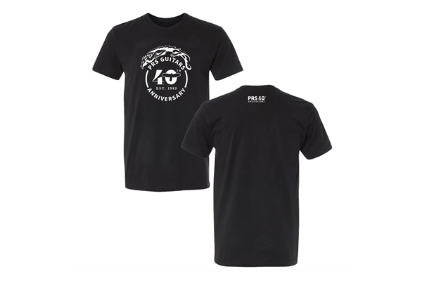 PRS - 40th Anniversary Dragon Tee Black L