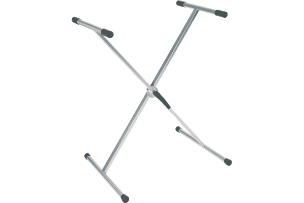 RTX - RX10-T Stand a X per Tastiera Telaio Singolo Ball Lock Titanio