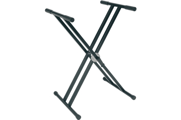 RTX - RX40-B Stand a X per Tastiera Telaio Doppio Ball Lock Nero