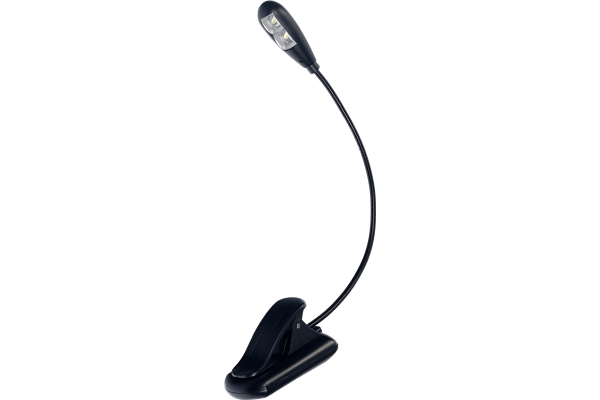 RTX - LP1L Lampada a Clip Flessibile per Leggio (2 led)
