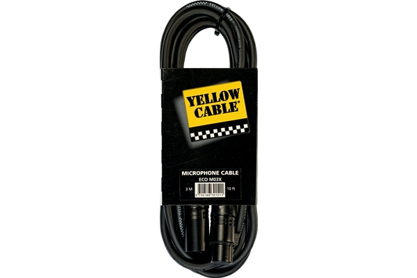 Yellow Cable - M03X Cavo Microfonico XLR 3 m