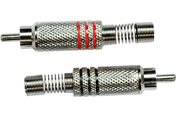 Yellow Cable - RCA01 Connettori RCA Maschio 2 Pcs