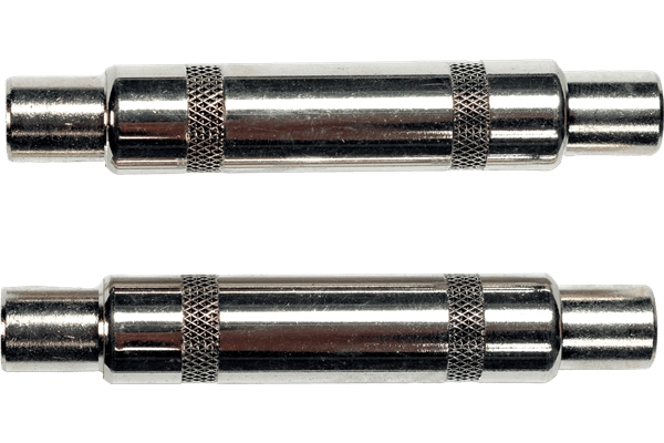 Yellow Cable - AD01 Adattatore Jack/Jack Mono Femmina 2 Pcs