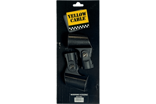 Yellow Cable - MC2 Clamp per Microfono Ø 28 mm 2 Pcs