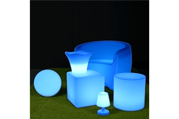 Algam Lighting - L-30 Lampada da Tavolo Luminosa Decorativa
