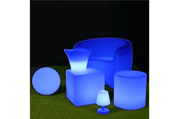 Algam Lighting - L-30 Lampada da Tavolo Luminosa Decorativa
