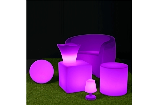 Algam Lighting - L-30 Lampada da Tavolo Luminosa Decorativa