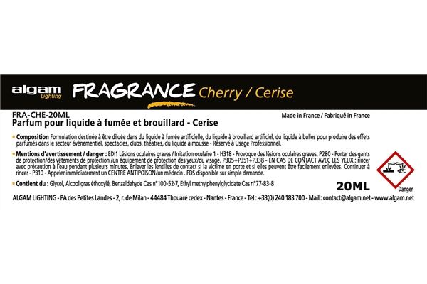 Algam Lighting - FRA-CHE-20ML Profumo per Liquido del Fumo 20ml Ciliegia