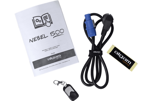 Algam Lighting - NEBEL 1500 Macchina del Fumo Basso Algam Lighting - NEBEL 1500 Macchina del Fumo Basso
