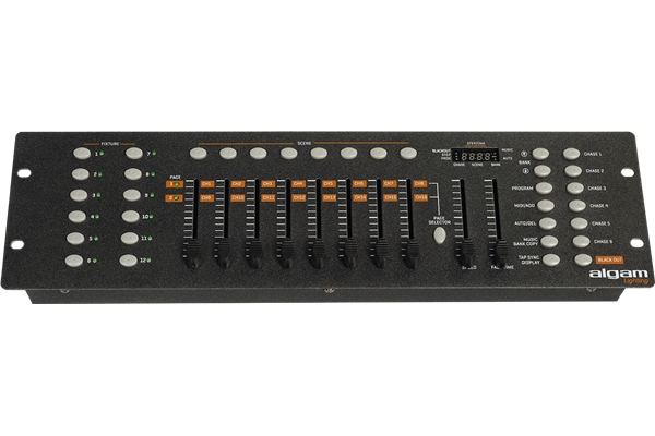 Algam Lighting - LIGHT 192 Console DMX 192 Canali